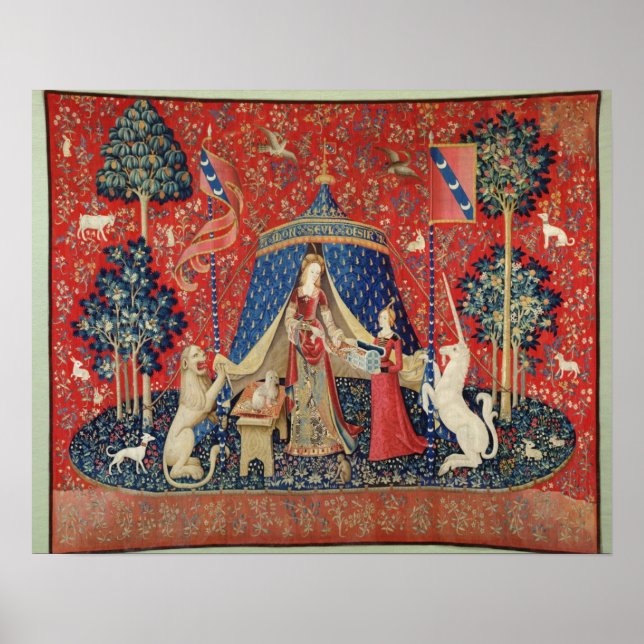 Affiche La Dame et l'Unicorne : 'À mon seul désir' (Devant)