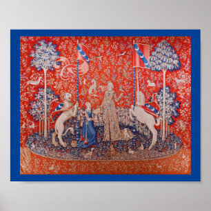 Affiche La Dame et l'Unicorne / Goût
