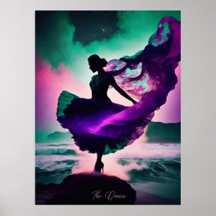 Affiche La danse AI Imaginaire Art numérique Imprimer Cosm