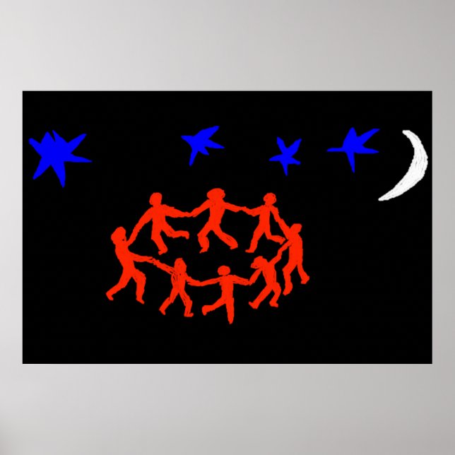 Affiche La Danse ~ Art Moderne (Devant)