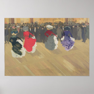 Affiche La danse de femmes Pouvoir-Peut