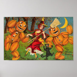 Affiche La danse de la sorcière