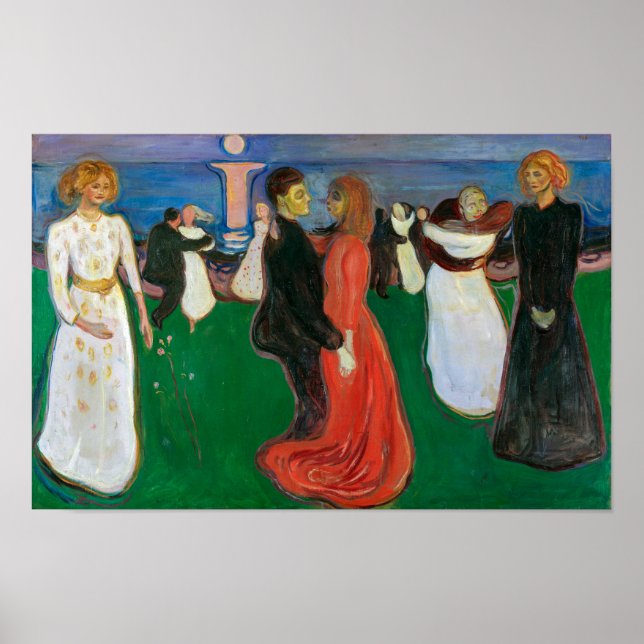 Affiche La Danse de la vie | Edvard Munch | (Devant)
