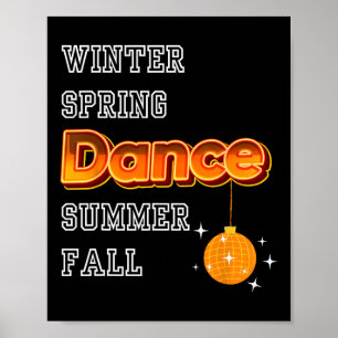 Affiche La danse est la vie