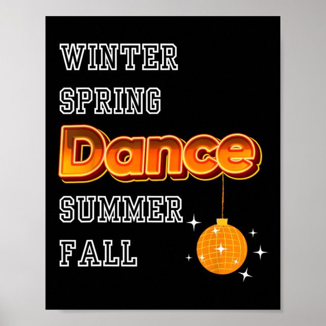 Affiche La danse est la vie (Devant)