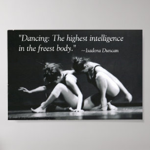 Affiche La danse : La plus haute intelligence