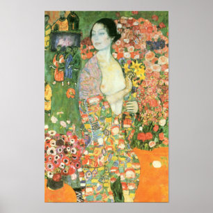 Affiche La danseuse — Gustav Klimt (1916-18)