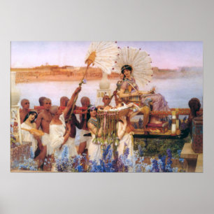 Affiche La découverte de Moïse