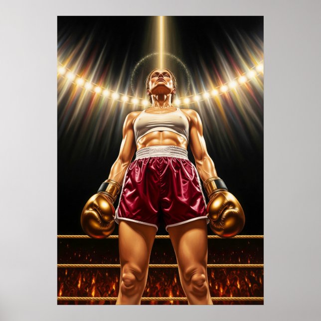 Affiche LA DÉESSE DE L'ARÈNE (La déesse de l'arène) (Devant)