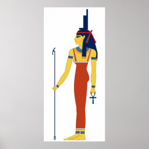 Affiche La déesse égyptienne antique Isis