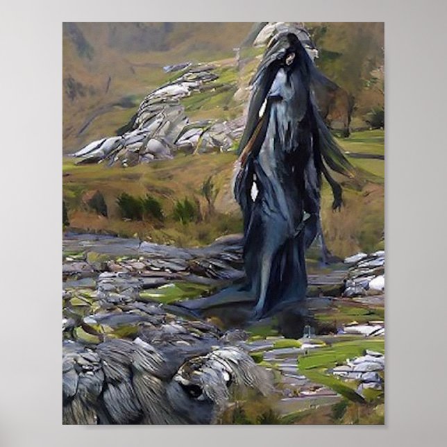 Affiche La déesse noire (Devant)