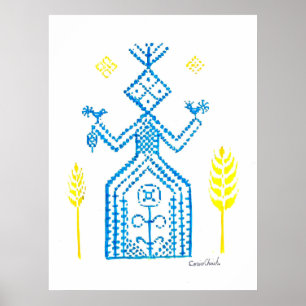 Affiche La déesse slave Mokosh