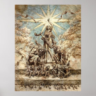 Affiche La déesse Ymir Anime SNK