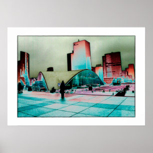 Affiche La Défense Art - Paris /France