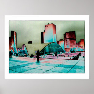 Affiche La Défense Art - Paris /France