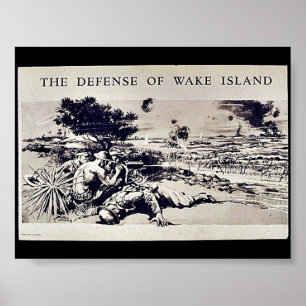 Affiche La Défense De Wake Island