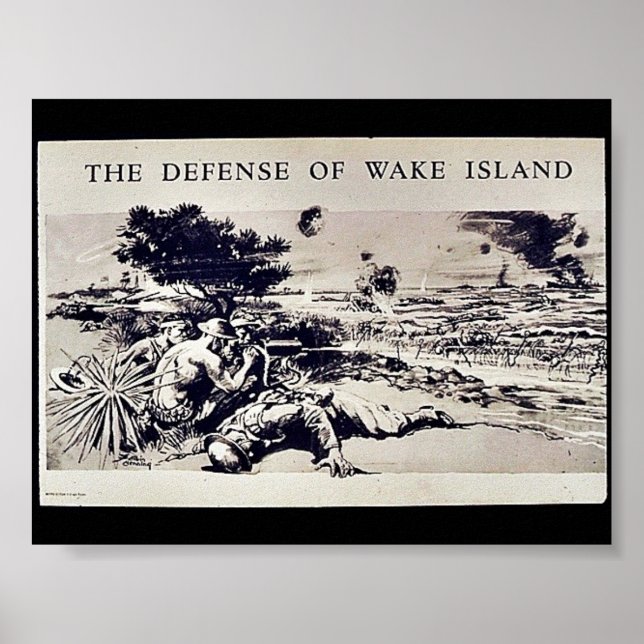 Affiche La Défense De Wake Island (Devant)