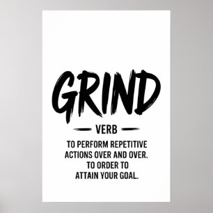 Affiche La définition de Grind