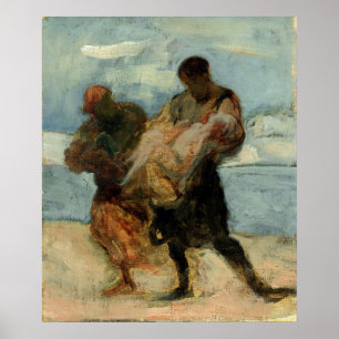 Affiche La délivrance, c.1870