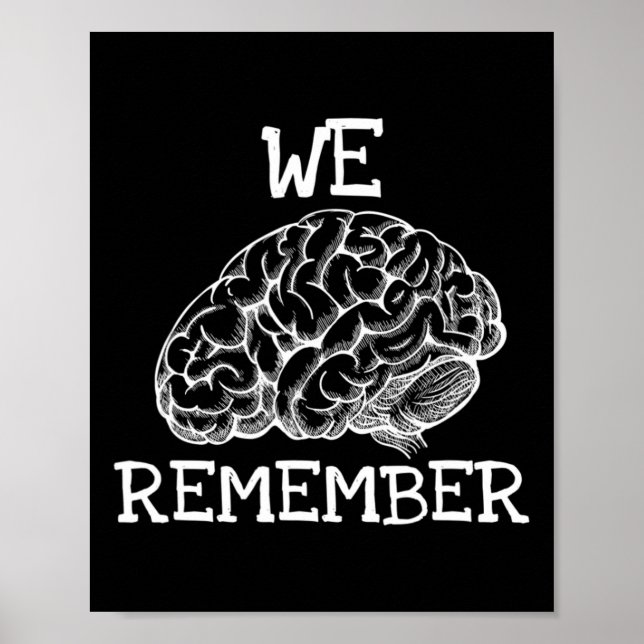 Affiche La Démence D'Heimerheimer Que Nous Nous Souvenons  (Devant)
