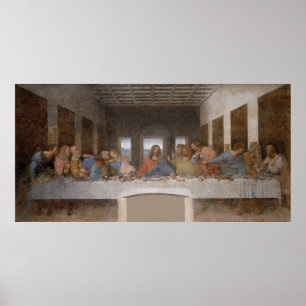 Affiche La Dernière Cène de Léonard de Vinci