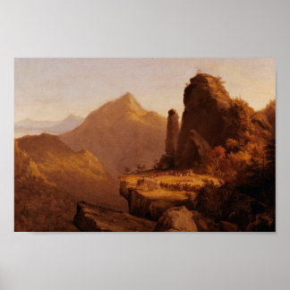 Affiche La Dernière des Mohicans, Cora Kneeling (Cole)