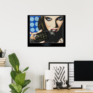 Affiche "La Dernière paille" Peinture sur un