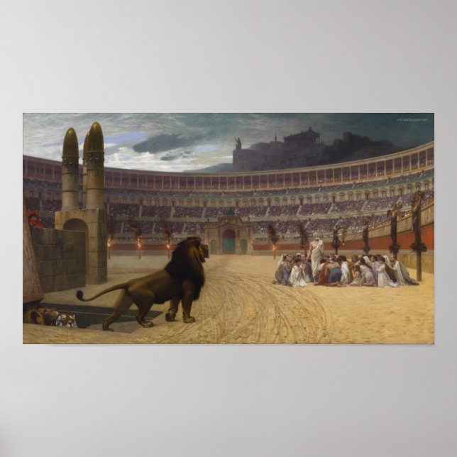 Affiche La Dernière prière des martyrs chrétiens (Devant)