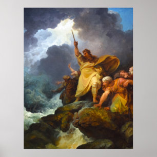 Affiche La destruction de l'armée pharaonique (1792)