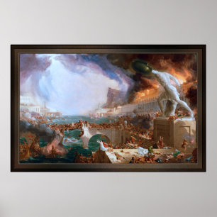 Affiche La destruction du cours de l'Empire