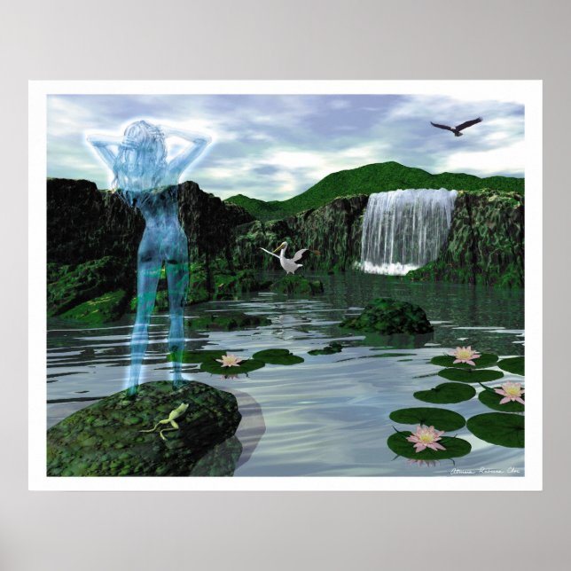 Affiche La Deva sur l'eau (Devant)