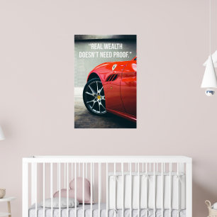 Affiche La Discipline Est Une Richesse Invisible Citation