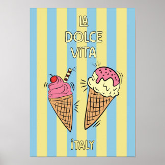 Affiche La dolce vita