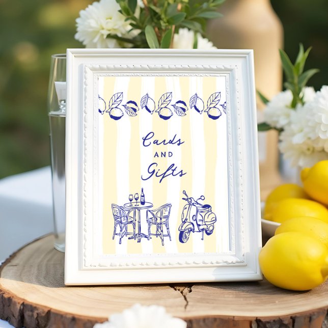 Affiche "La Dolce Vita" Cartes de Fête des mariées et Cade (Créateur téléchargé)