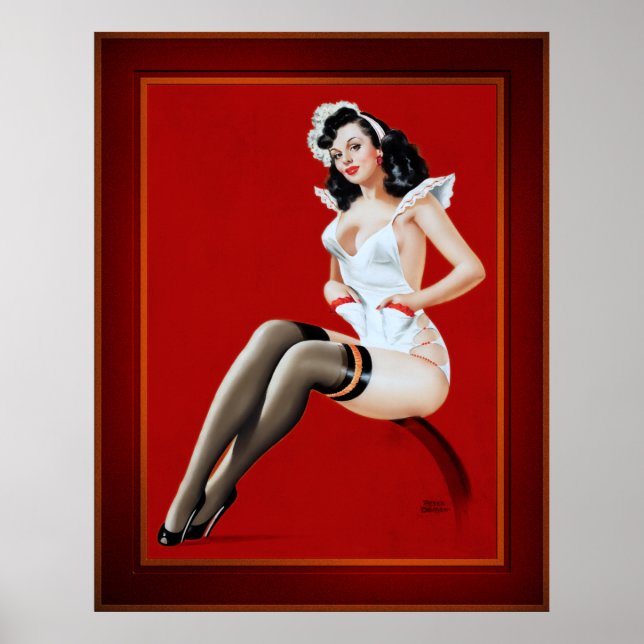 Affiche La domestique de Peter Driben (Devant)