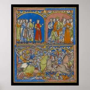 Affiche La dot de Michal, une bataille sanglante