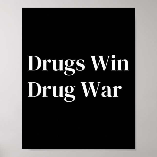 Affiche La drogue contre la guerre (Devant)