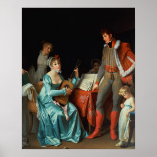 Affiche La Duchesse Abrantes et le le Général Junot