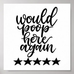 Affiche La dunette ici encore imprimerait