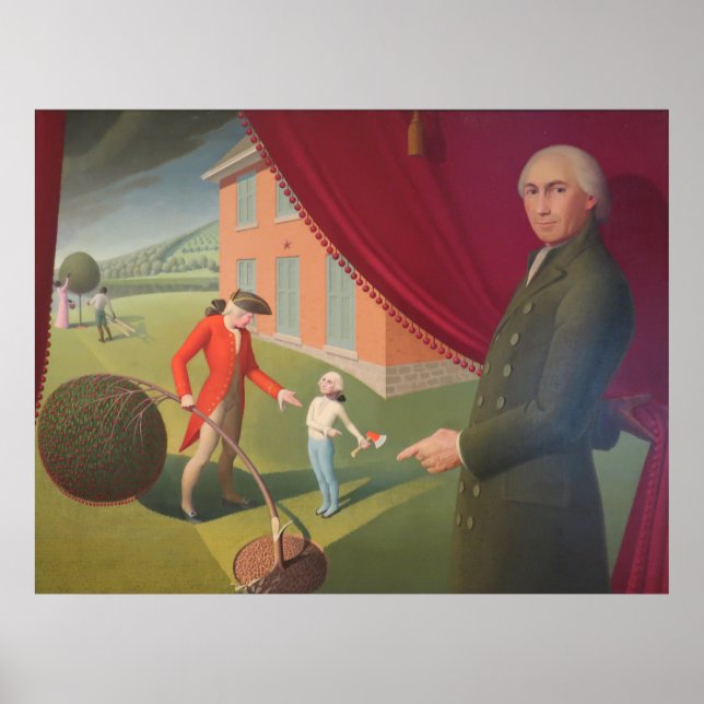 Affiche La fable de Parson Weems (Devant)