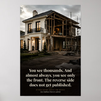 Affiche La Face Cachée N'est Pas Publiée Art