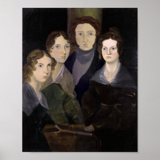 Affiche La famille Bronte Pillar Portrait Restauration