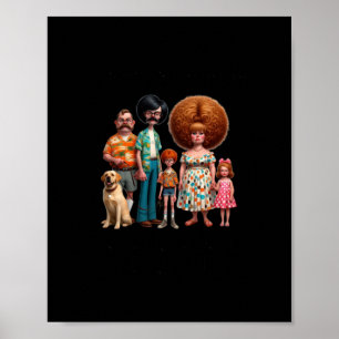 Affiche La Famille Est Comme Fudge Funny Sticker Citation
