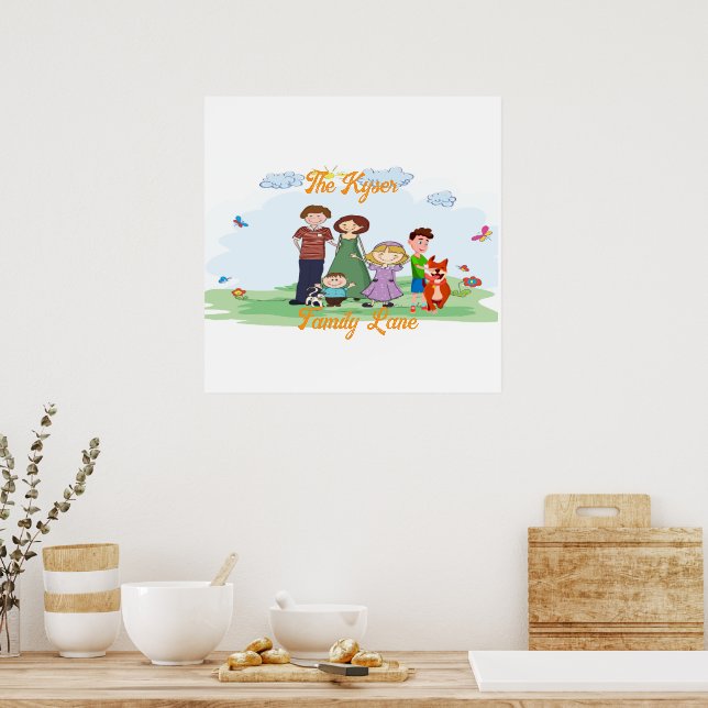 Affiche La famille Kyser (Cuisine)