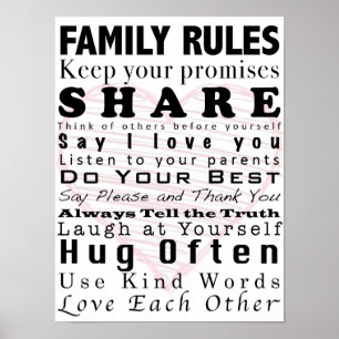 Affiche La famille ordonne l'affiche