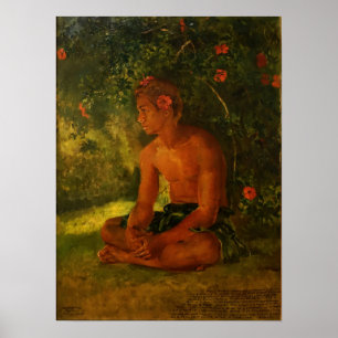 Affiche La Farge - Croquis de Maua Apia un de nos équipier