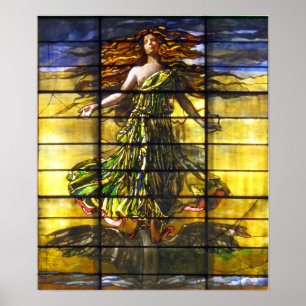 Affiche La Farge - Fortune Et Sa Roue