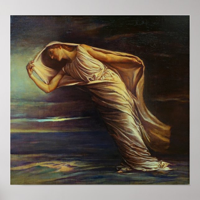 Affiche La Farge - The Dawn 1899 (Devant)