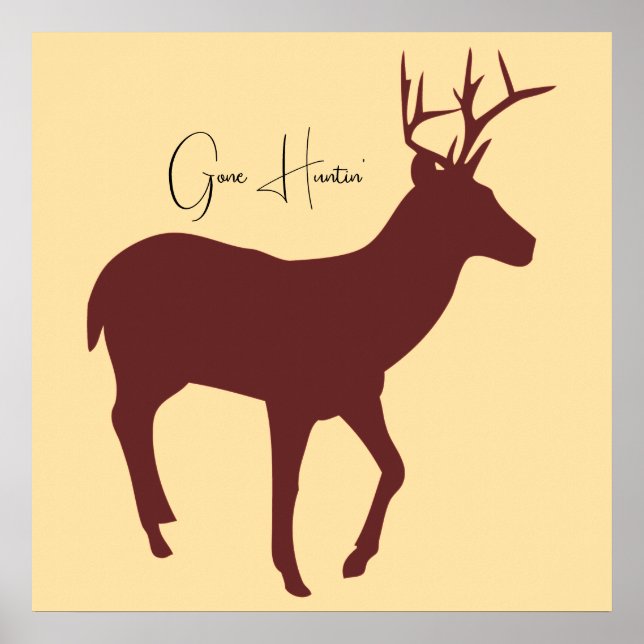 Affiche La faune des cerfs de Huntin' (Devant)