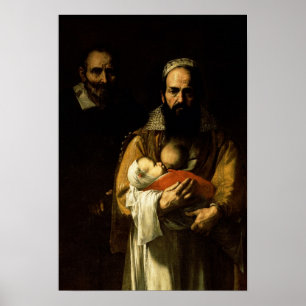 Affiche La femme barbue allaitant, 1631